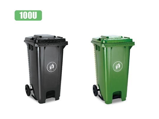 100升塑料垃圾桶（挂车）